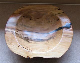 Spalted bowl by Bill Burden